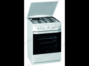 Плита (духовка) Gorenje K63202BW0 (272501, K21B2-234VM) - Фото